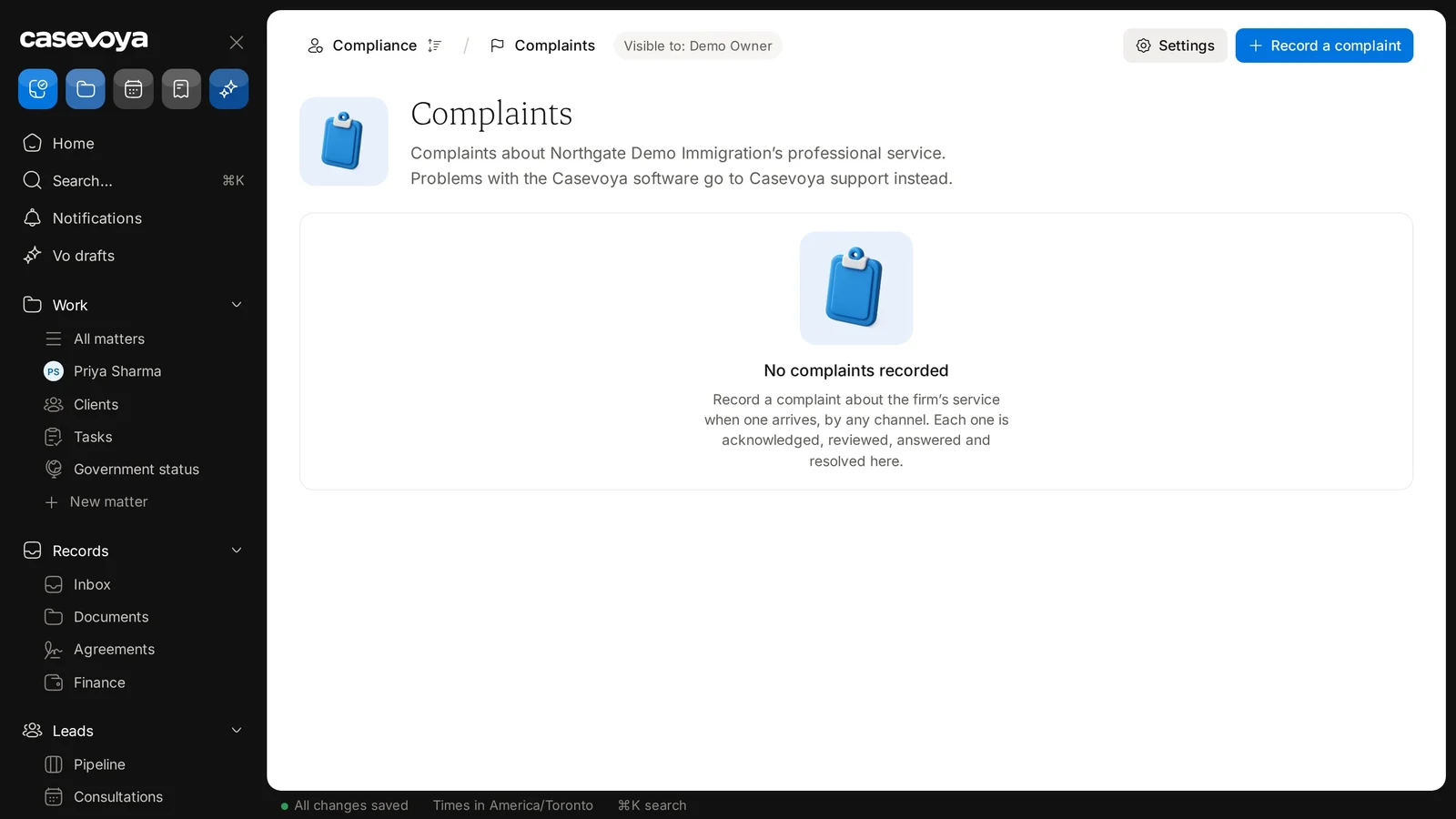 Screen: Software issues